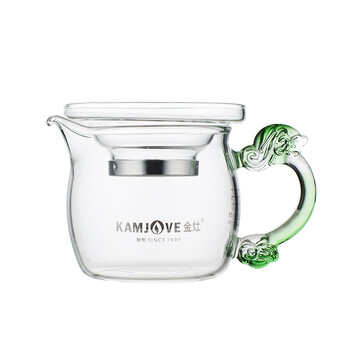 金灶（KAMJOVE） 加厚公道杯茶杯茶壶玻璃过滤茶漏分茶器茶具公杯 GO-03