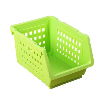 
                                        百露带轮厨房置物架蔬菜水果收纳架储物架厨房用品用具 加厚绿色单层                