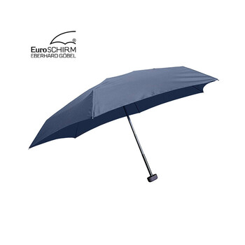 
                                                            德国EuroSCHIRM欧塞姆五折太阳伞晴雨伞 单人小伞礼品 深蓝色                