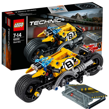 lego乐高机械组科技系列 儿童拼装积木玩具 特技摩托 42058