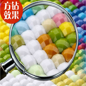钻石十字绣客厅玉兰花瓶方钻满钻5D钻石绣贴钻画玄关竖版立体彩雕 钻石画方钻满钻90*180厘米