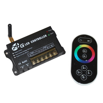 
                                        创华星无线大功率 RGB LED控制器灯条灯带洗墙灯 触摸遥控器 DC5-24V                
