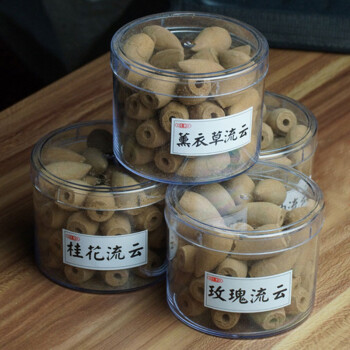 
                                        香薰 <倒流塔香>锥香 熏香 玫瑰流云                