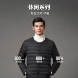 波司登21年款秋冬羽绒服男款轻薄长袖内搭圆领百搭时尚外套b10130005
