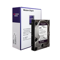 HIKVISION海康威视HIKVISION硬盘 西数WD监控硬盘 紫盘6TB 监控设备套装配件录像机专用监控硬盘