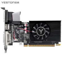 盈通（yeston）GT730-4G D3 LP 4G/DDR3/64bit 办公游戏显卡