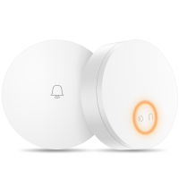 领普科技自发电无线门铃 已接入米家 自发电远程提醒家用呼叫器 WIFI款