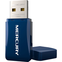 水星（MERCURY）MW300UM免驱版 USB无线网卡 300M台式机笔记本电脑wifi接收器发射器 自动安装免驱动
