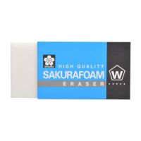 樱花（SAKURA）日本橡皮擦 学生考试学生文具美术素描绘图专用 XRFW-60小号单块 日本进口