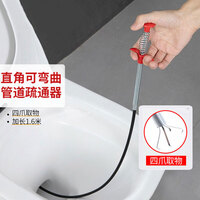 巨奇严选 厨房下水道疏通器专业管道疏通神器马桶堵塞四爪抓勾1.6米