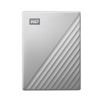 西部数据（WD）2TB 移动硬盘 type-c Ultra系列 2.5英寸 银 机械硬盘 笔记本电脑外接加密兼容Mac 大容量家庭存储