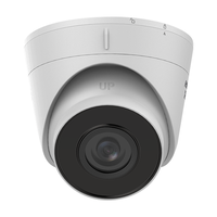 HIKVISION海康威视监控摄像头200万家用红外全彩夜视poe供电AI人形检测半球室内外监控器T12HV3-LA 2.8MM
