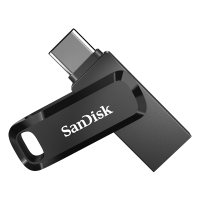 闪迪（SanDisk）64GB Type-C USB3.2 手机U盘DDC3黑色 读速高达300MB/s 自动备份 手机电脑两用 双接口大容量优盘