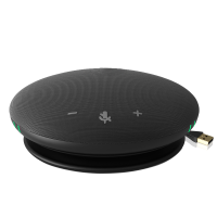 润普Runpu视频会议全向麦克风USB免驱有线连接4米拾音360°收音适用10-30㎡桌面型扬声器音响RP-M55