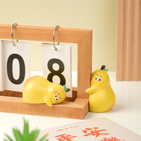美幻坊（MEIHUANFANG） 摆件 不梨不弃桌面摆件 创意装饰家居树脂摆件单只 2个起购 DO