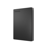 东芝（TOSHIBA）1TB 移动硬盘机械 Slim系列 USB3.2 Gen 1 2.5英寸 黑色 兼容Mac 金属超薄 密码保护 轻松备份