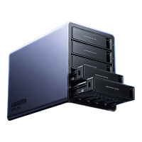 绿联硬盘柜硬盘盒多盘位（无RAID阵列 带温控风扇）适用Macmini/NAS扩展存储 2.5/3.5SATA机械固态硬盘