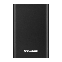 纽曼（Newsmy） 500GB 移动硬盘机械 Type-C接口 明月时尚版系列 USB3.1 2.5英寸 曜岩黑 118M/S 极速传输