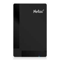 朗科（Netac）K218商务格调系列高速USB3.0传速2.5英寸加密移动硬盘 黑色 2TB