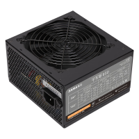 先马（SAMA）平头哥650 额定500W 台式主机箱电脑电源 主动PFC/单路+12V/智能温控/12cm风扇/长线材/安全稳定