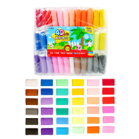 晨光(M&G)文具4D超轻粘土儿童彩泥橡皮泥黏土小学生玩具 36色袋装AKE03988