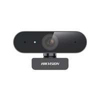 HIKVISION海康威视电脑摄像头1080P高清带麦克风广角USB自动对焦外接笔记本台式机家用视频会议带货E12a