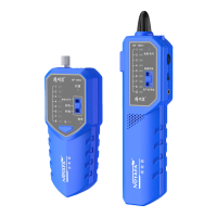 精明鼠NF-168V 测线器专业测线仪多功能网线检测仪网络寻线仪测信号通断工具测试仪巡查线带红光笔