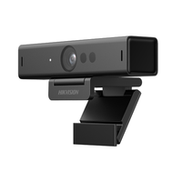 HIKVISION海康威视电脑摄像头直播800万4K超高清带麦克风USB免驱网课家用视频会议直播带货DS-U68