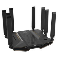 中兴（ZTE）【问天】BE7200Pro+ WiFi7家用路由器 双频聚合游戏加速 8颗独立信号放大器 满血2.5G网口 SR7410