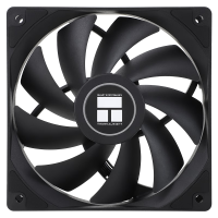 Thermalright(利民) TL-C12C 黑色12cm入门级风压扇 经典磁稳S-FDB轴承 50CM 4PIN串接PWM接头 1550转速