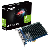 华硕（ASUS）GT730-4H-SL-2GD5 多屏互联独立显卡台式机专用显卡 升级专享Y