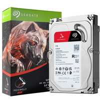 希捷（SEAGATE）NAS硬盘 4TB 256MB 机械硬盘 CMR垂直 静音低耗 数据恢复服务 3.5英寸 希捷酷狼 ST4000VN006