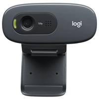 罗技（Logitech）C270 高清摄像头 USB电脑笔记本台式机摄像头 视频会议网课摄像头带麦克风 即插即用