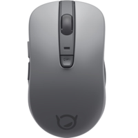 联想（Lenovo）无线蓝牙双模鼠标 蓝牙5.0/3.0 便携办公 人体工程学 轻音 小新M1双模灰色