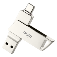 爱国者（aigo）64GB  Type-C手机U盘 U350高速两用双接口U盘 USB3.2 OTG 安卓苹果笔记本电脑通用优盘