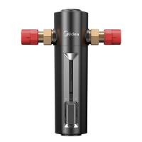 美的（Midea）高端款家用防爆前置过滤器超8.5T/h大水量反冲洗全屋免换芯非直饮自来水管道净水器QZBW20S-24 Pro