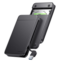 绿联 USB3.0移动硬盘盒 2.5英寸外置硬盘盒 适用笔记本电脑台式机外接SATA串口SSD固态机械硬盘盒
