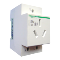施耐德开关插座 Acti9 250VAC 2P+E 导轨插座 A9A16415 16A