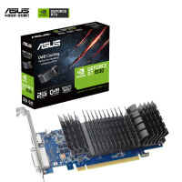 华硕（ASUS）GeForce GT1030-SL-2G-BRK  办公半高 刀卡设计 家庭娱乐显卡