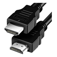 晶华 HDMI线2.0版  4K高清3D 电脑笔记本机顶盒连接电视显示器投影仪视频线 工程级 黑色1.5米 H425E