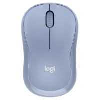 罗技（Logitech）M221 轻音鼠标 无线鼠标 办公鼠标 对称鼠标 带无线微型接收器 雾霭蓝