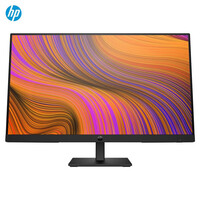 惠普P24h G5 23.8寸显示器VGA+HDMI+DP支持升降75Hz低蓝光内置音箱IPS屏