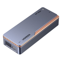 绿联40Gbps硬盘盒 兼容雷雳雷电5/4/3/USB4 M.2 NVMe移动硬盘盒 适用苹果Macmini笔记本接SSD固态D703