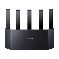 Tenda腾达路由器【狂暴WiFi7】云霄BE5100超强2.5g无线千兆穿墙王信号增强家用立式Mesh放大器