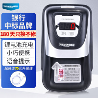 维融（weirong）HK589(C)数码屏锂电池2020年新版人民币小型便携验钞机 智能语音银行专用