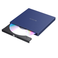 绿联 8倍速 USB外置光驱刻录机DVD  移动光驱 外置刻录一体 适用笔记本电脑台式机外接光驱便携 【Type-C线款】轻音读碟 即插即用