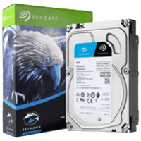 希捷（SEAGATE）安防硬盘 4TB 256MB SATA CMR垂直 机械硬盘 视频储存 数据恢复服务 希捷酷鹰 3.5英寸ST4000VX015