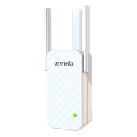 Tenda腾达三天线WiFi信号放大器Wi-Fi网络增强无线扩展器 中继器 信号增强扩大器 路由器穿墙伴侣A12 