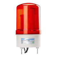 正泰（CHNT）ND2-51SFR/DC12V-JSD 声光报警器 频闪有声警示信号灯 红色DC12V