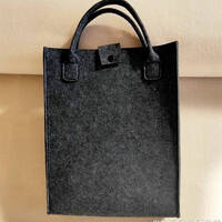 砚趣定制毛毡袋26.5cm*36.5cm*14cm 加大加厚手提袋